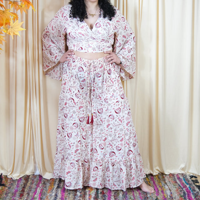 Starweaver Flowy Pants with Bell Sleeve Top