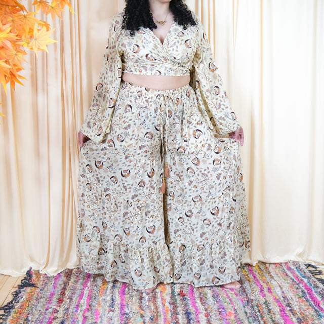 Starweaver Flowy Pants with Bell Sleeve Top