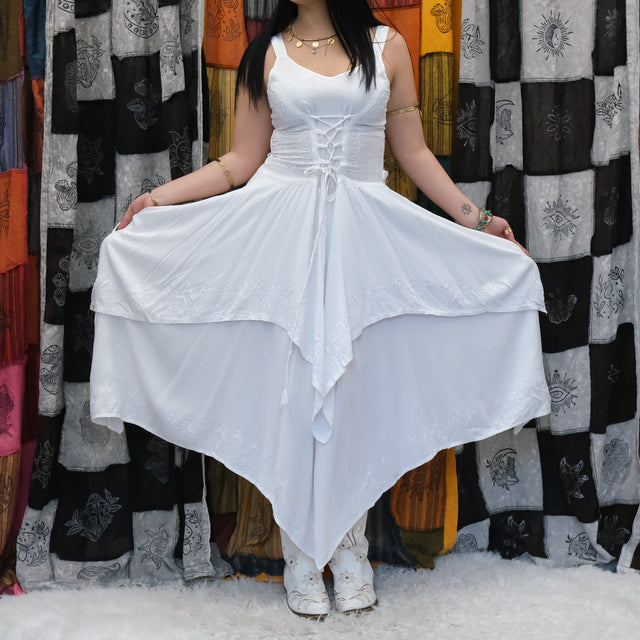 Fairycore Lace Up Dress