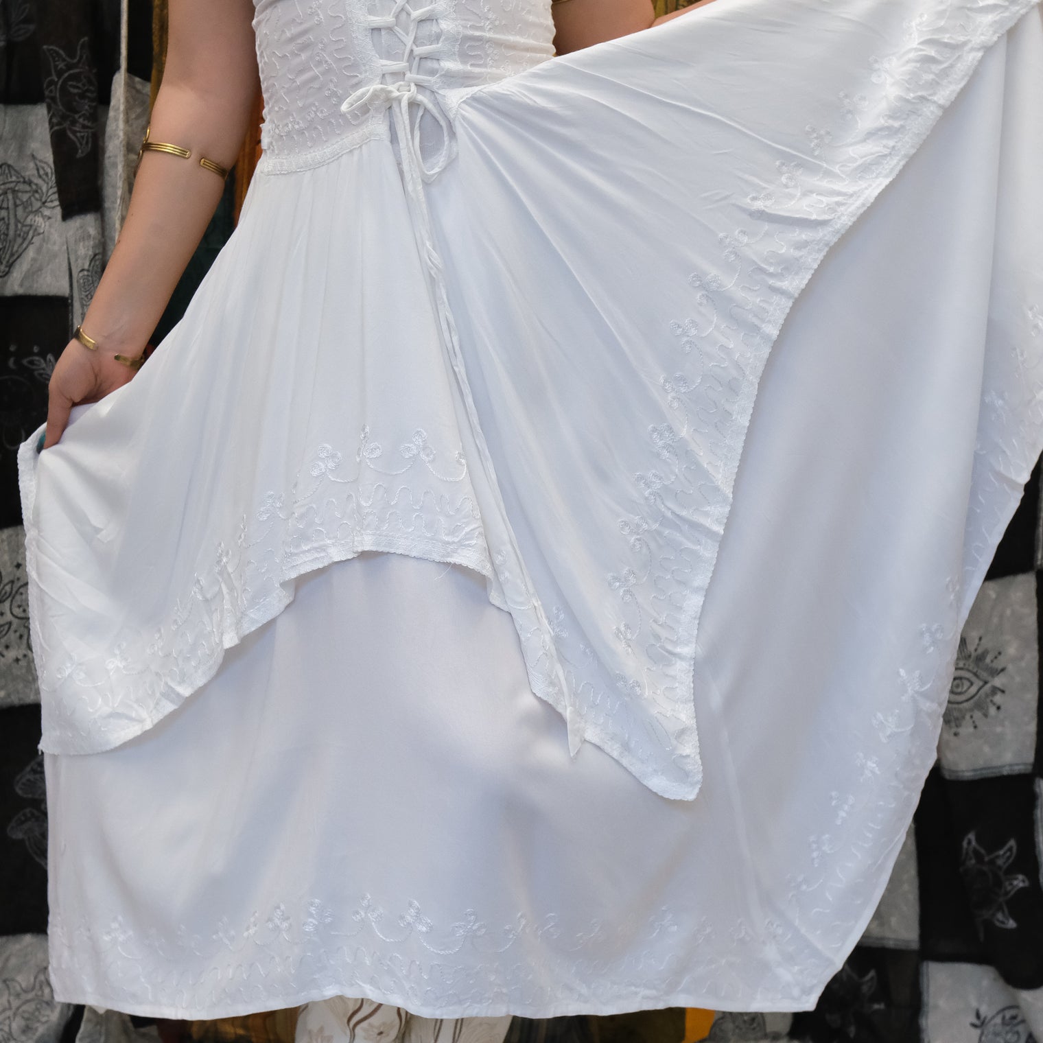 Fairycore Lace Up Dress