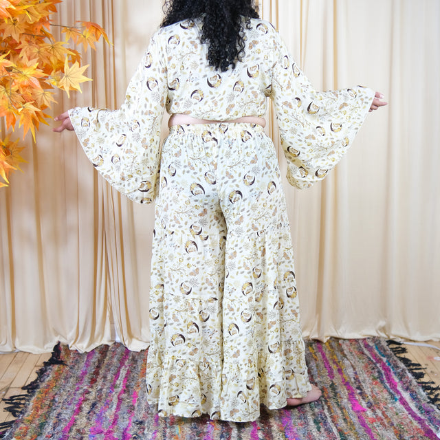 Starweaver Flowy Pants with Bell Sleeve Top