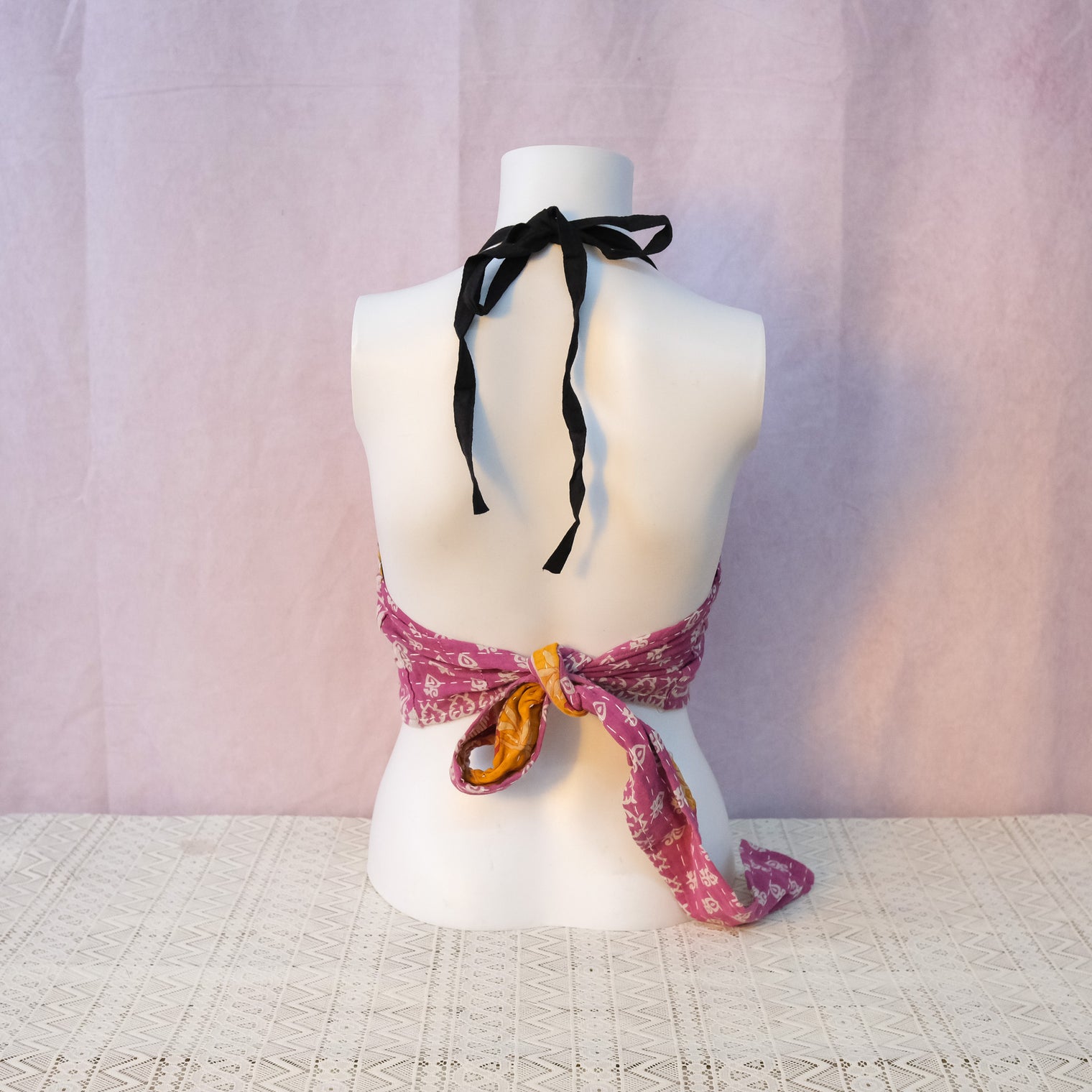 Kantha Reversible Boho Bralette