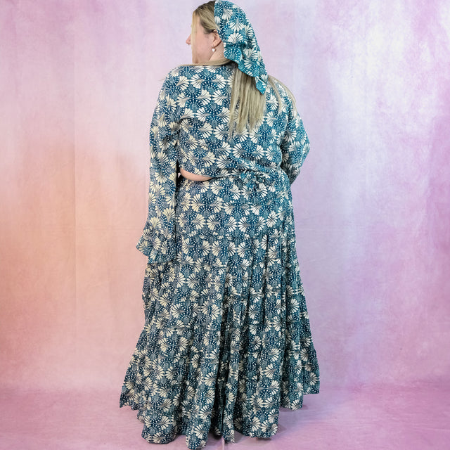 Boho Floral Hair Wraps