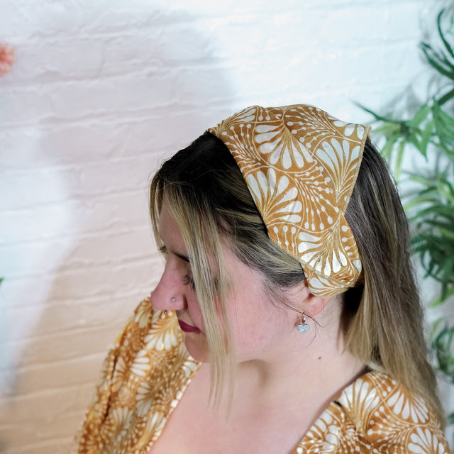 Boho Floral Hair Wraps