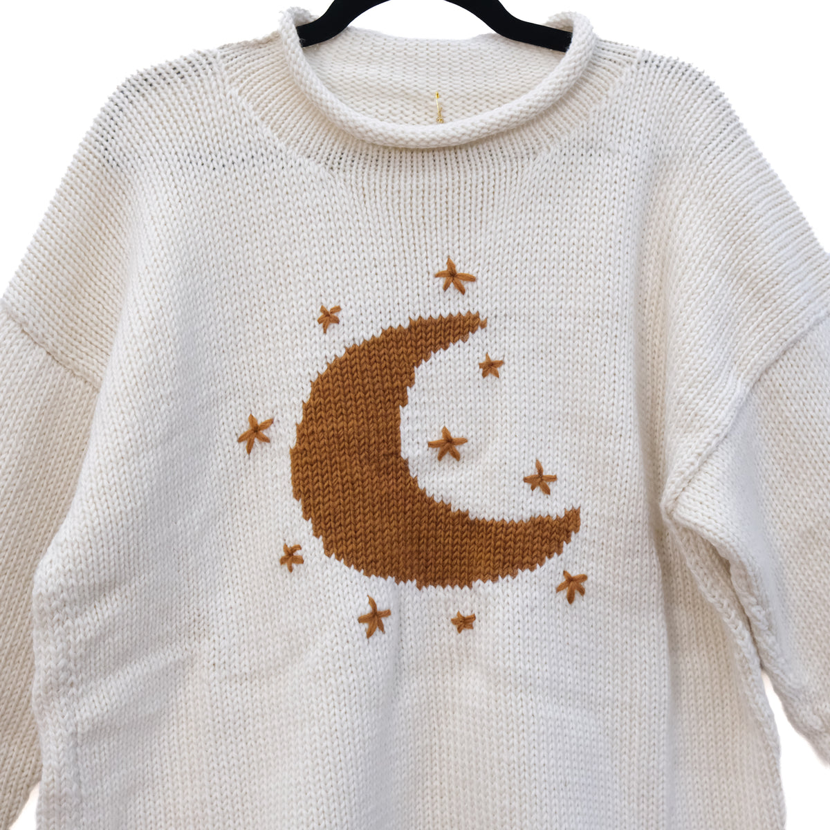 Moonlit Harmony Knit Pullover