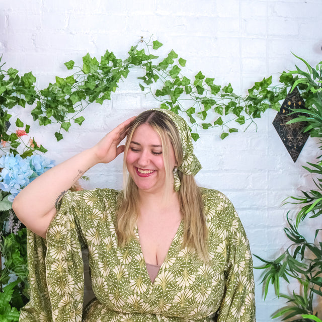 Boho Floral Hair Wraps