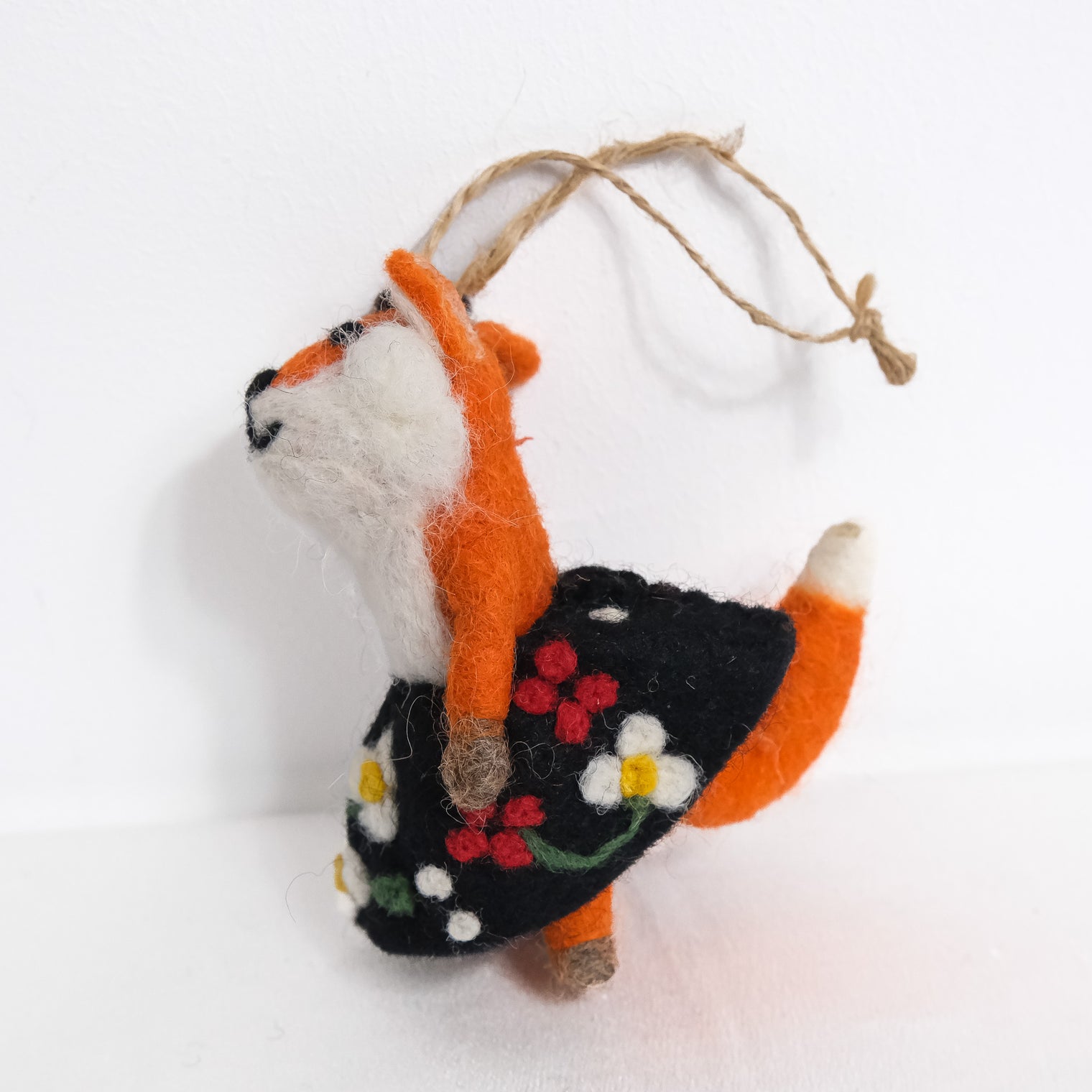 Needle Felted Fox Ornaments