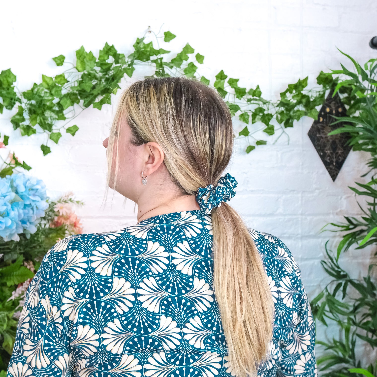 Floral Boho Handmade Scrunchies