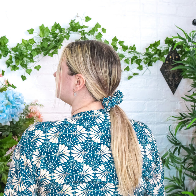 Floral Boho Handmade Scrunchies