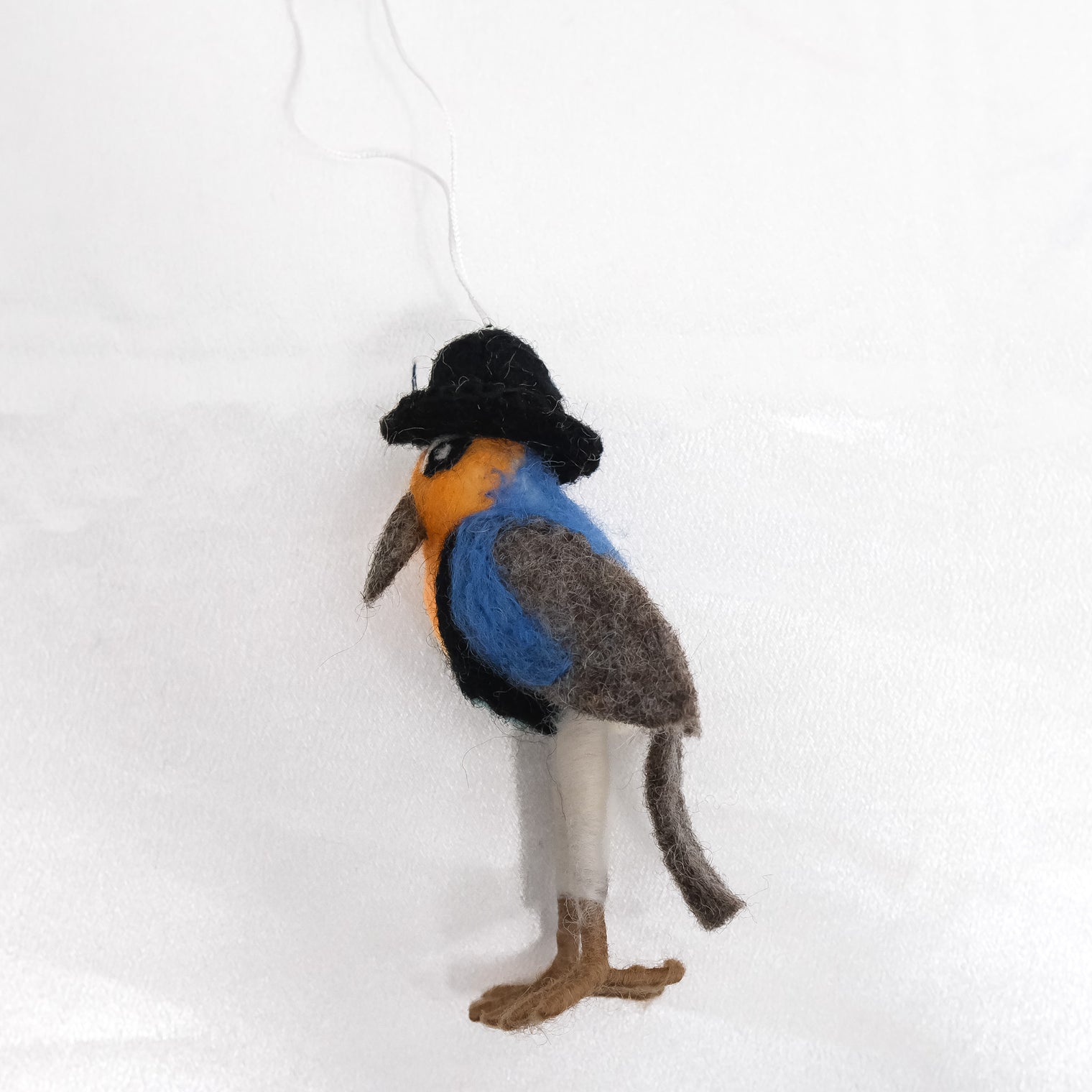 Handmade Felted Animal Ornaments