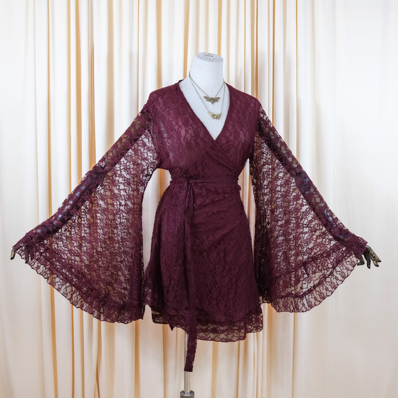 Twilight Faerie Lace Wrap Dress