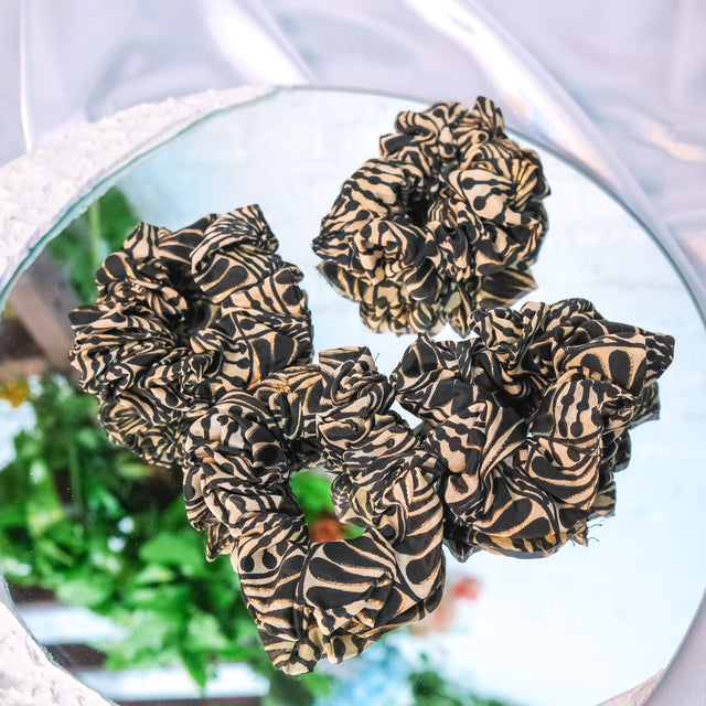 Floral Boho Handmade Scrunchies