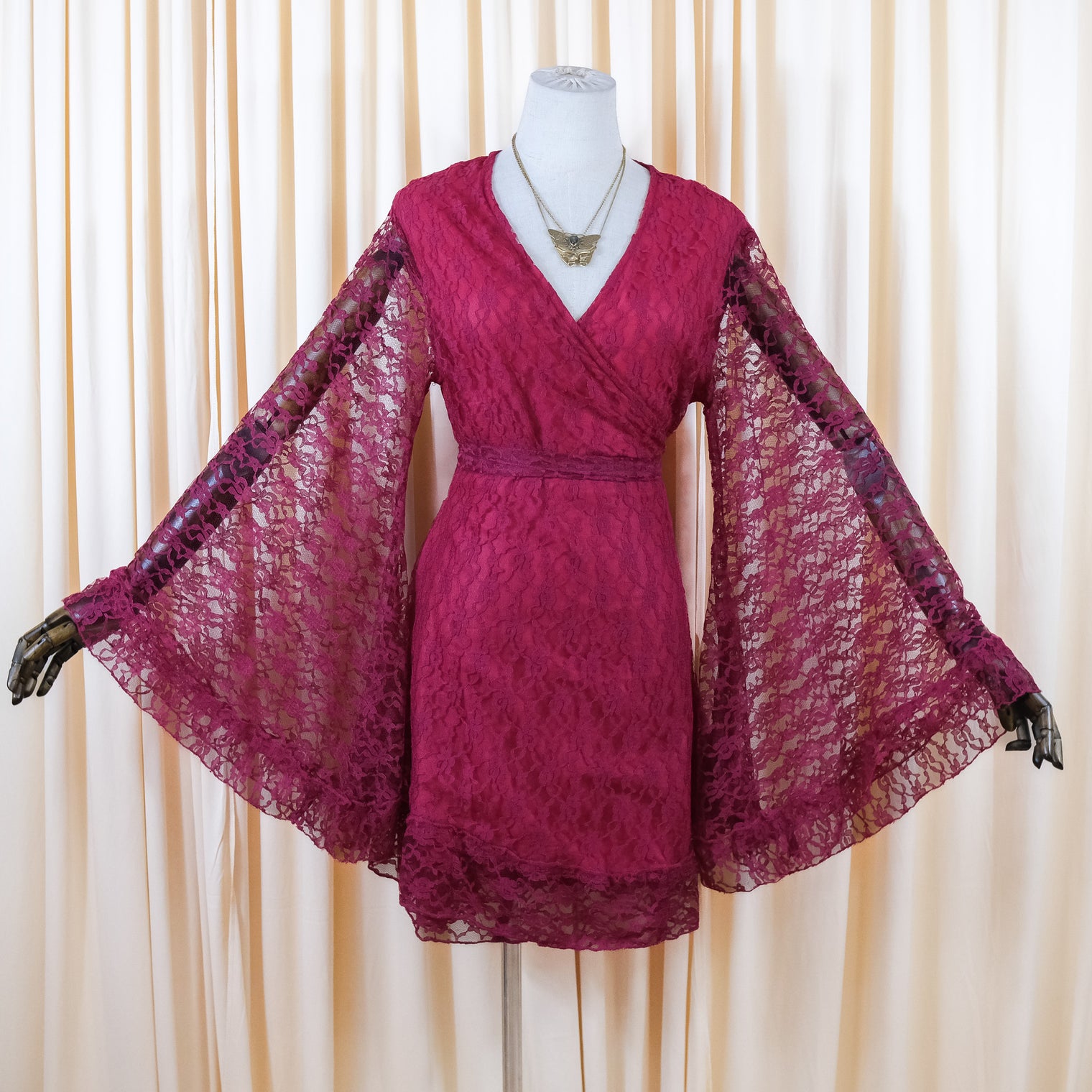 Twilight Faerie Lace Wrap Dress
