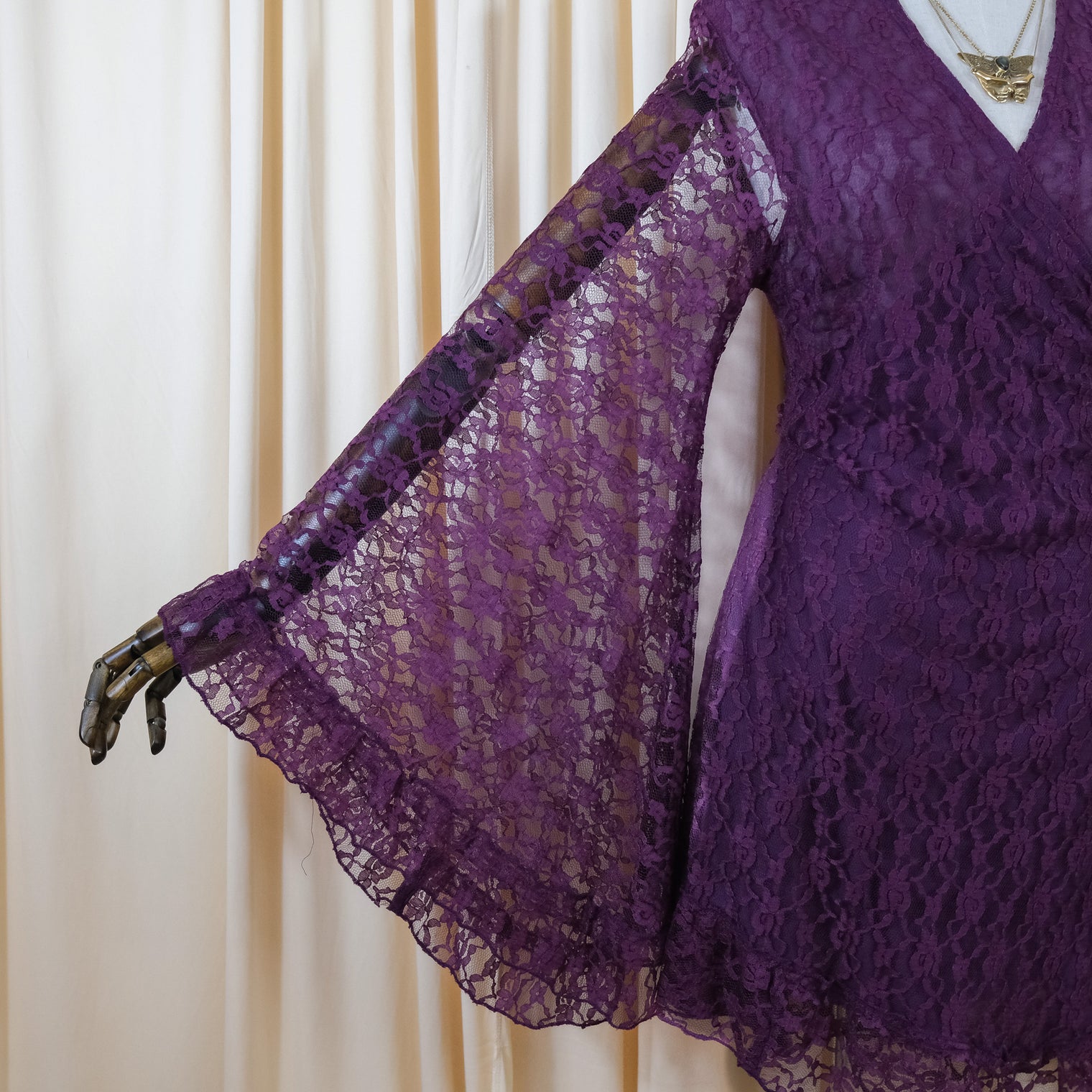 Twilight Faerie Lace Wrap Dress