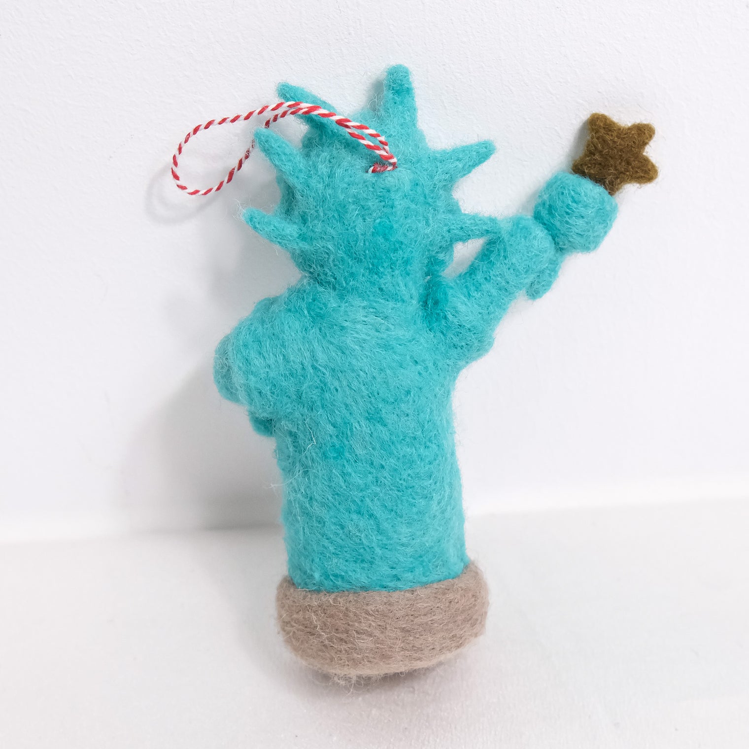Handmade Felt Statue of Liberty Ornament