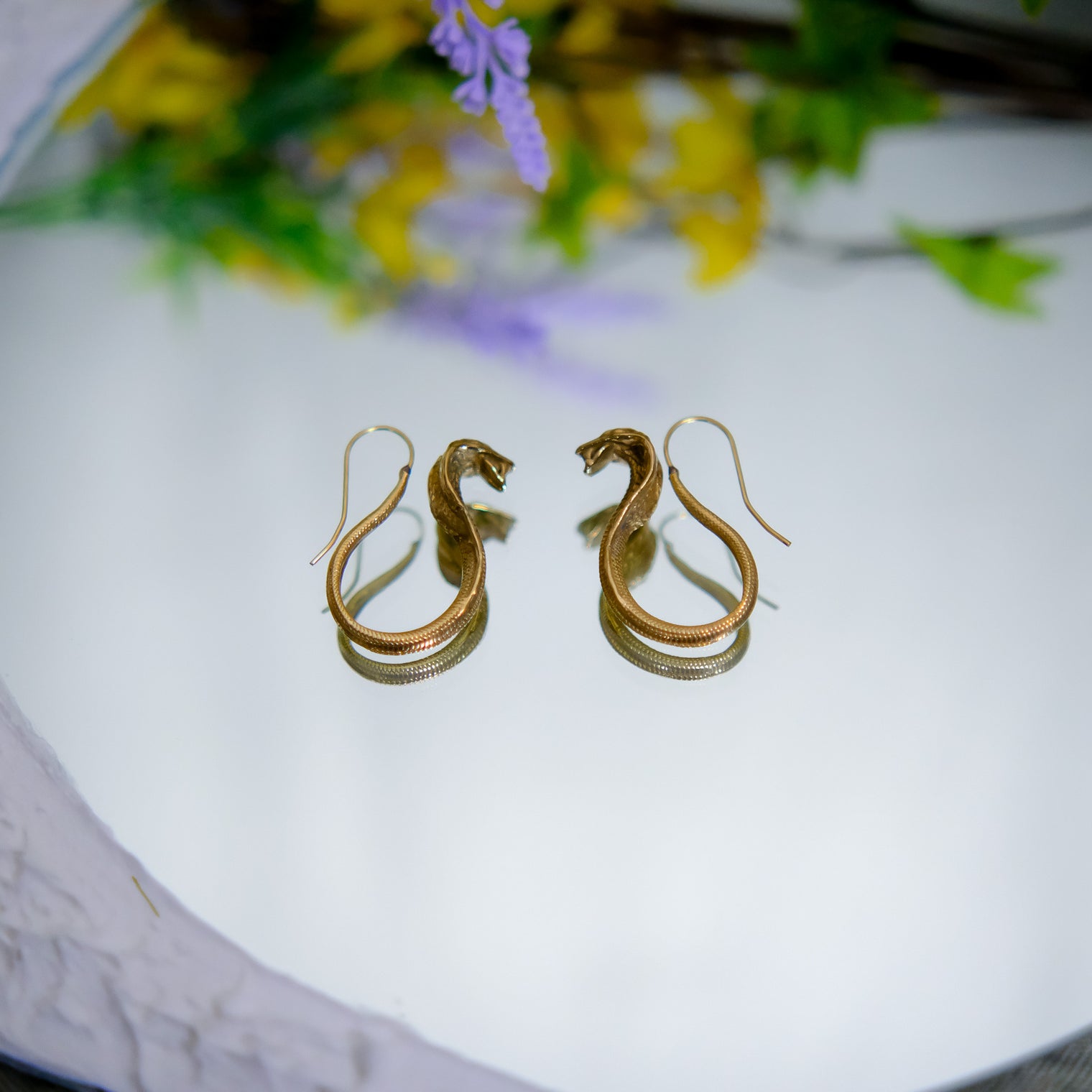 Witchy Snake Design Earring