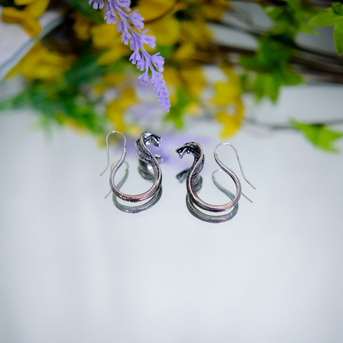 Witchy Snake Design Earring