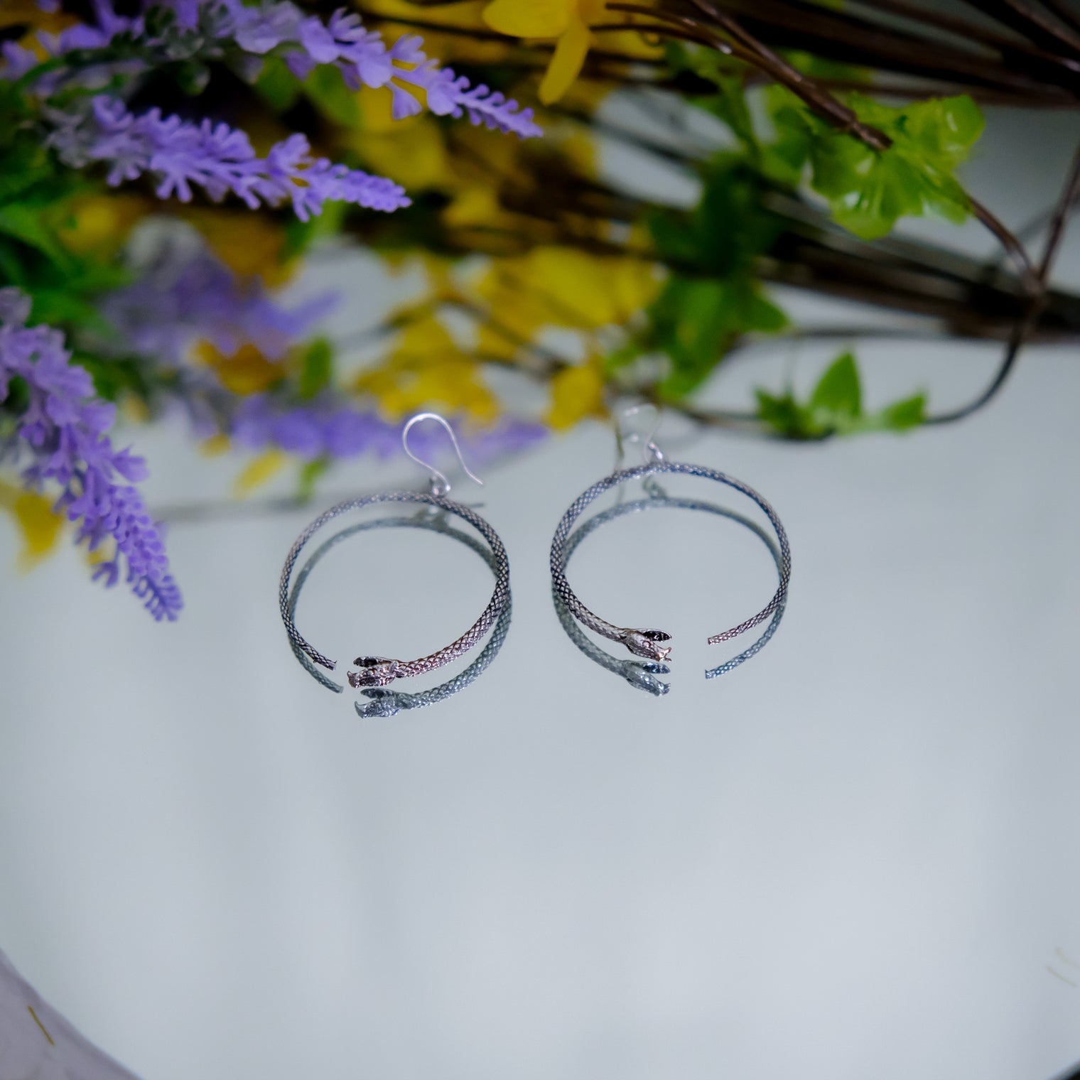 Handmade Dragon Ethnic Earring