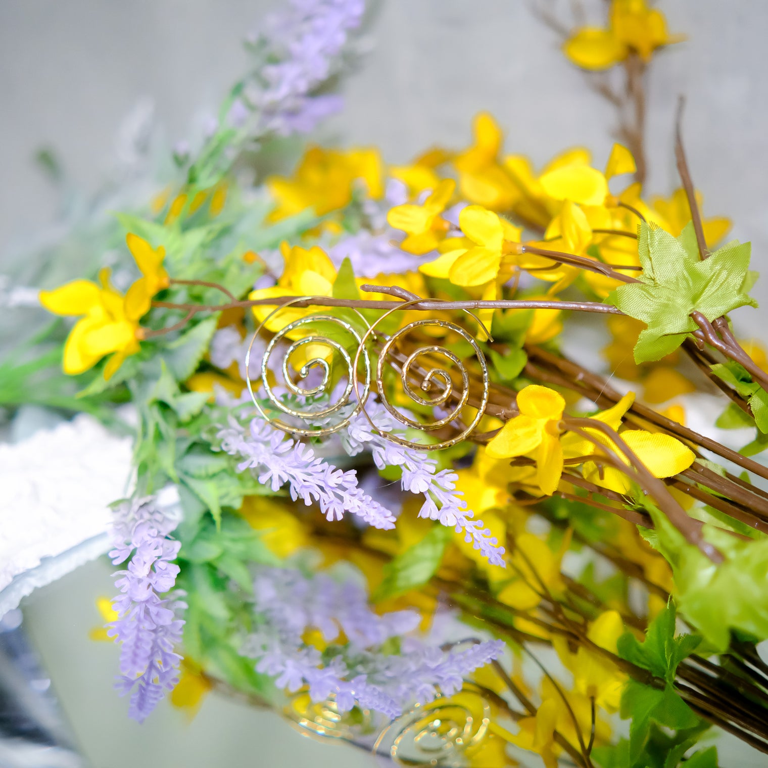 Spiral Hoop Boho Earring