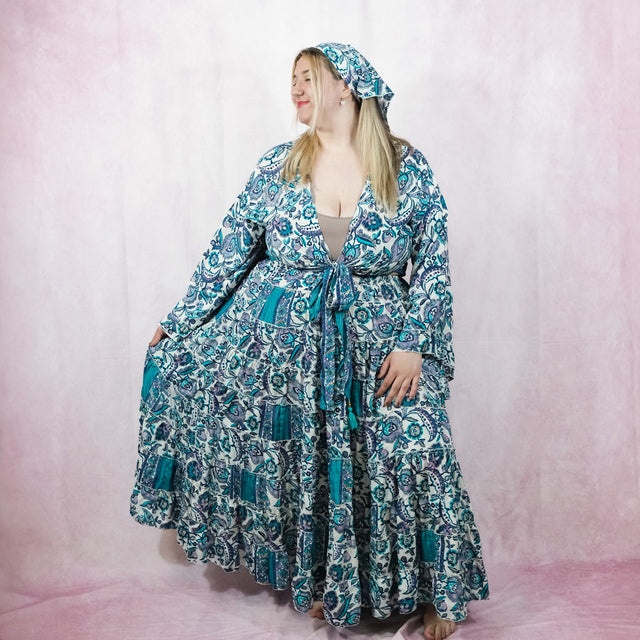 Boho Floral Square Headwraps