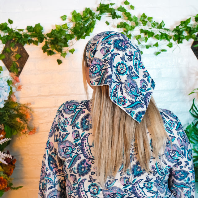 Boho Floral Square Headwraps