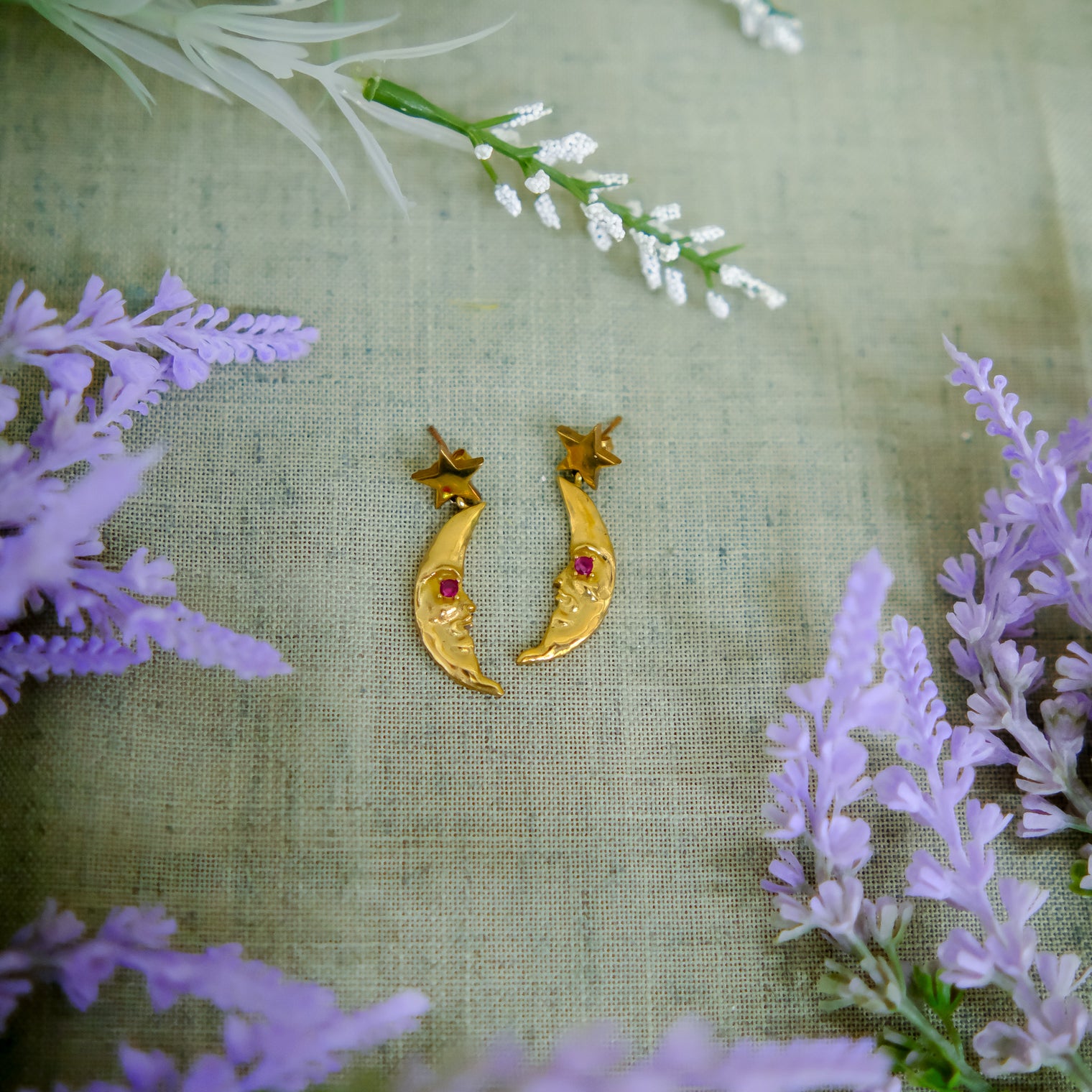 Crescent Moon Shaped Earring