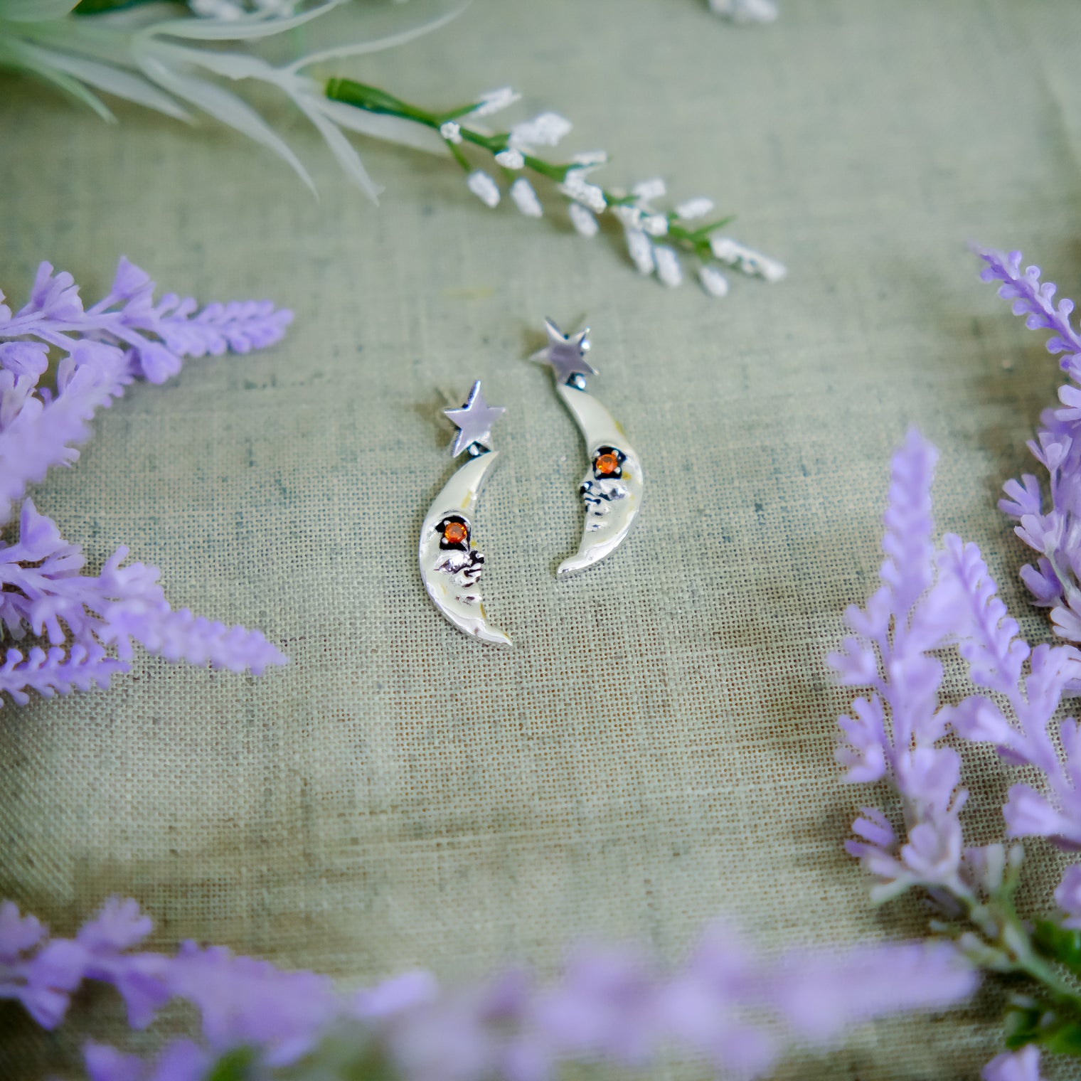 Crescent Moon Shaped Earring