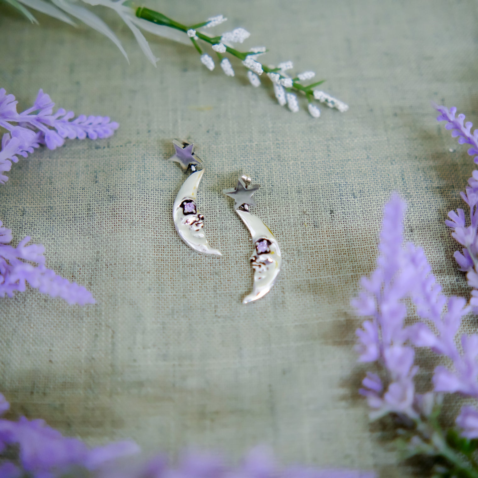 Crescent Moon Shaped Earring