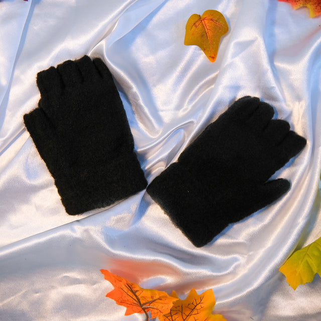 Warm Half Finger Convertible Gloves/Mitten