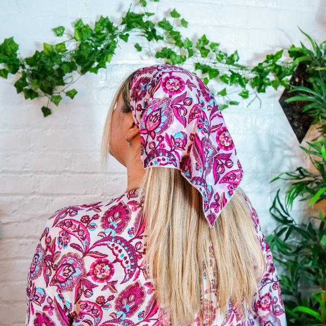 Boho Floral Square Headwraps