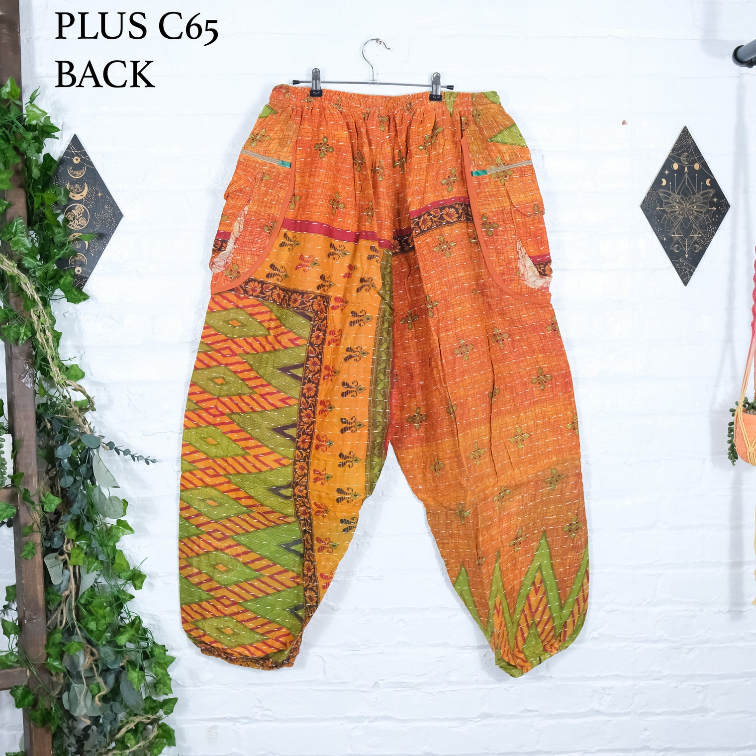 Kantha Cotton Baggy Pants