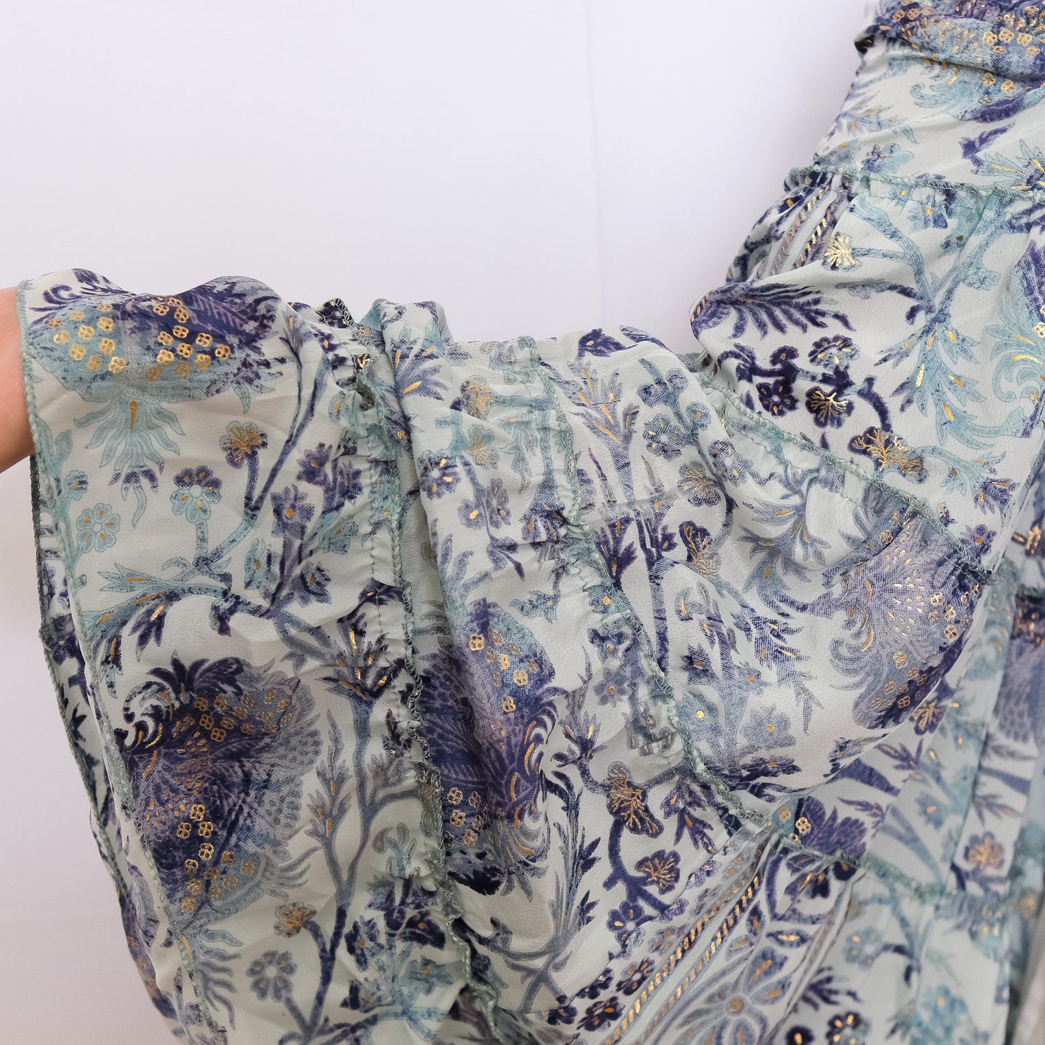 Fairy Goddess Ruffle Sleeve Top