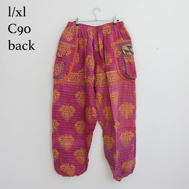 Kantha Cotton Baggy Unisex Pants