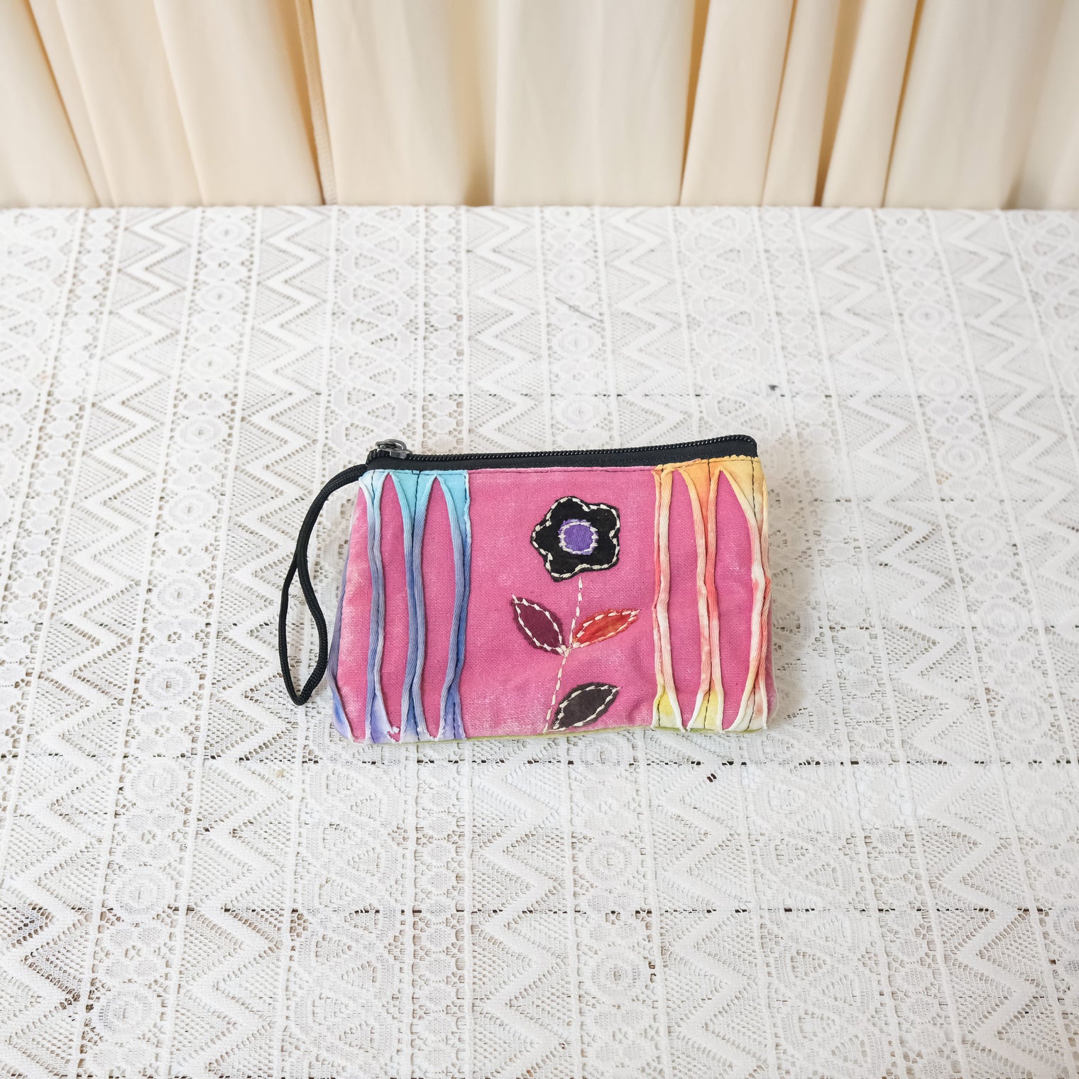 Patchwork Small Cotton Purse