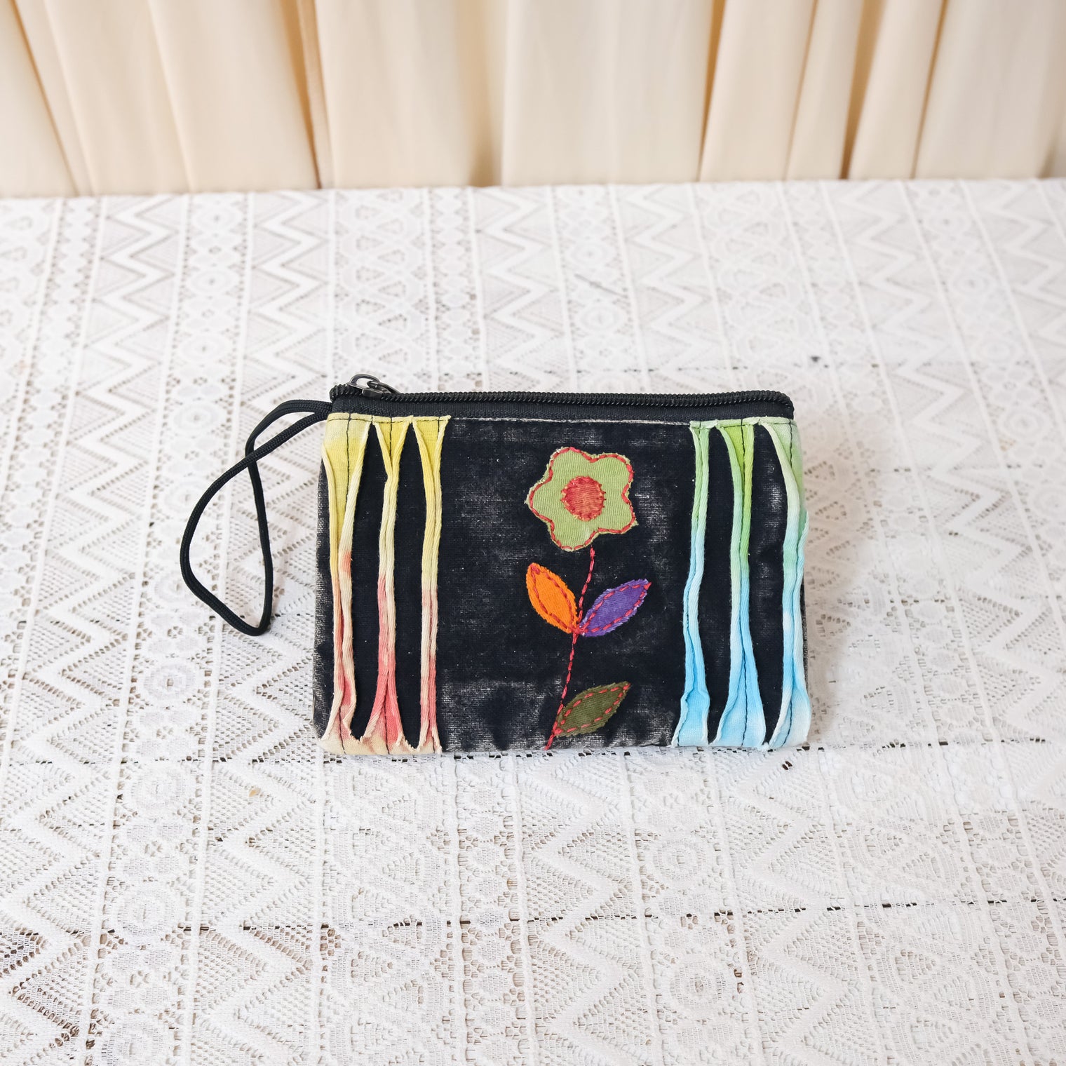 Patchwork Small Cotton Purse