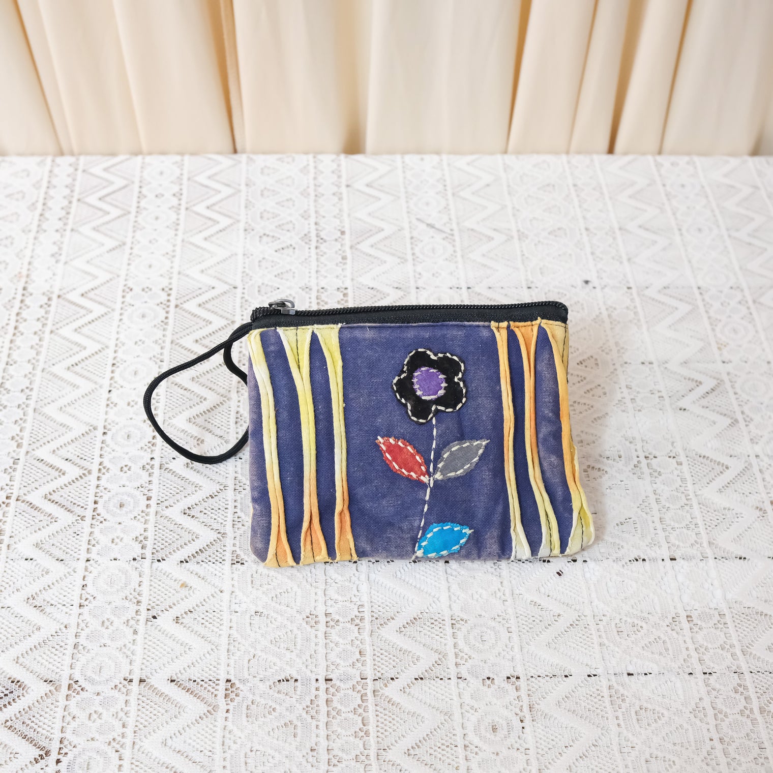 Patchwork Small Cotton Purse