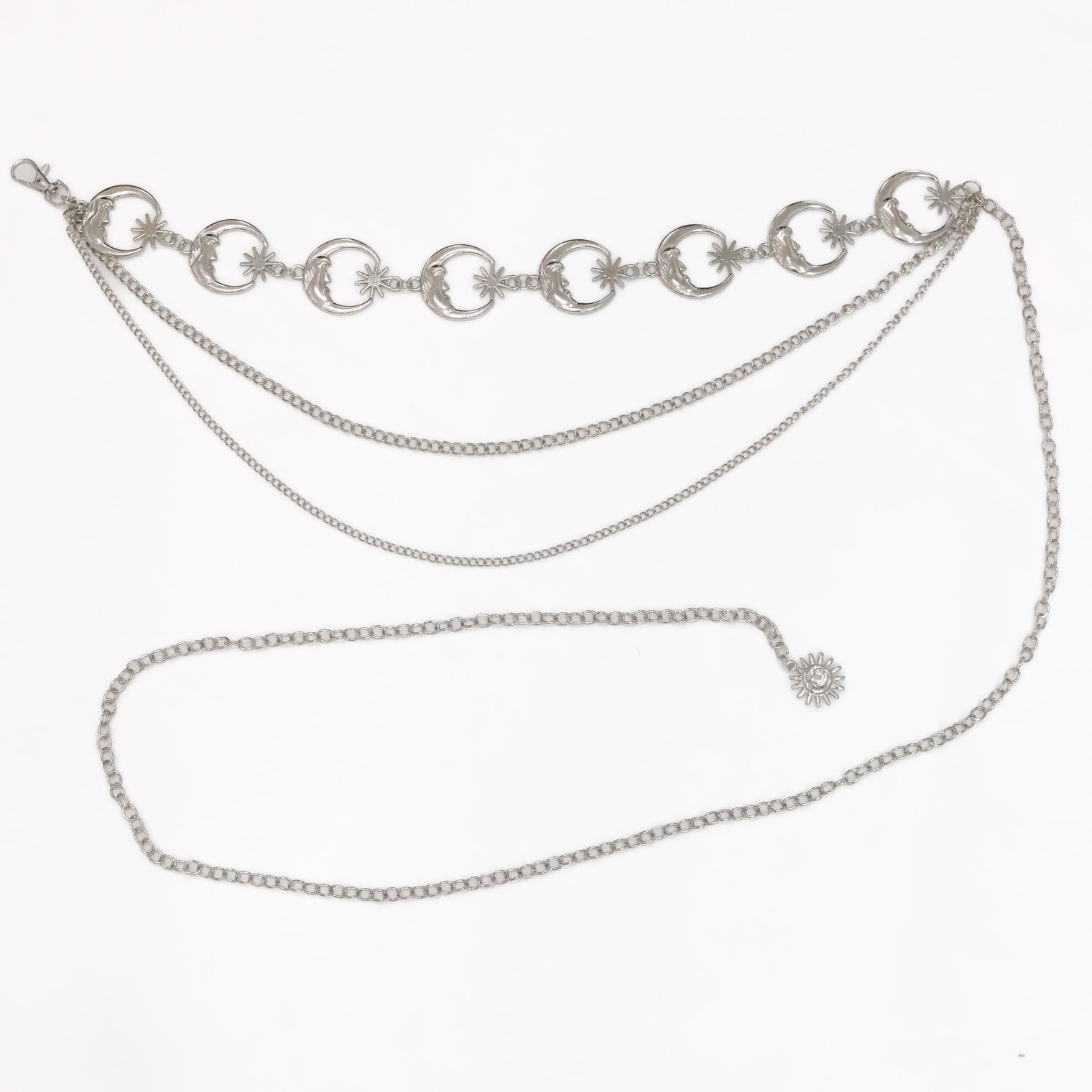 Plus Size Moon Goddess Chain Belt