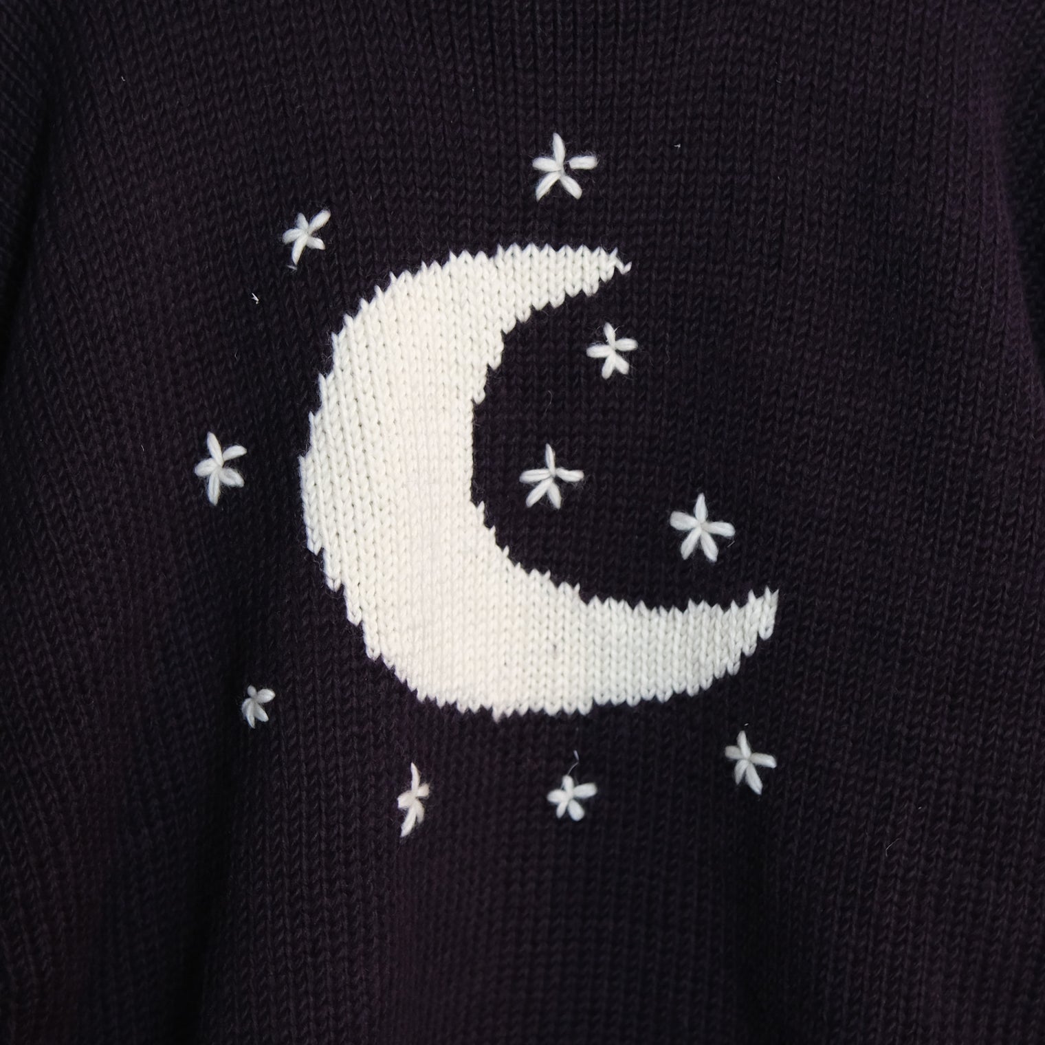 Moonlit Harmony Knit Pullover