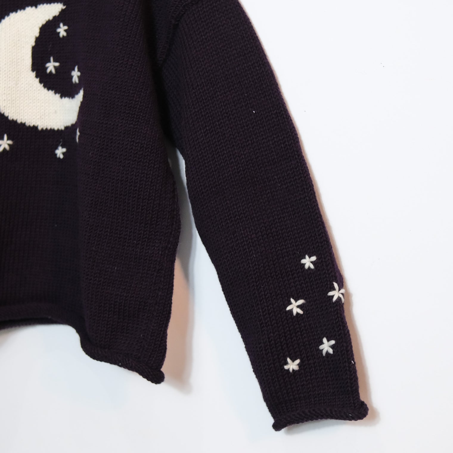 Moonlit Harmony Knit Pullover