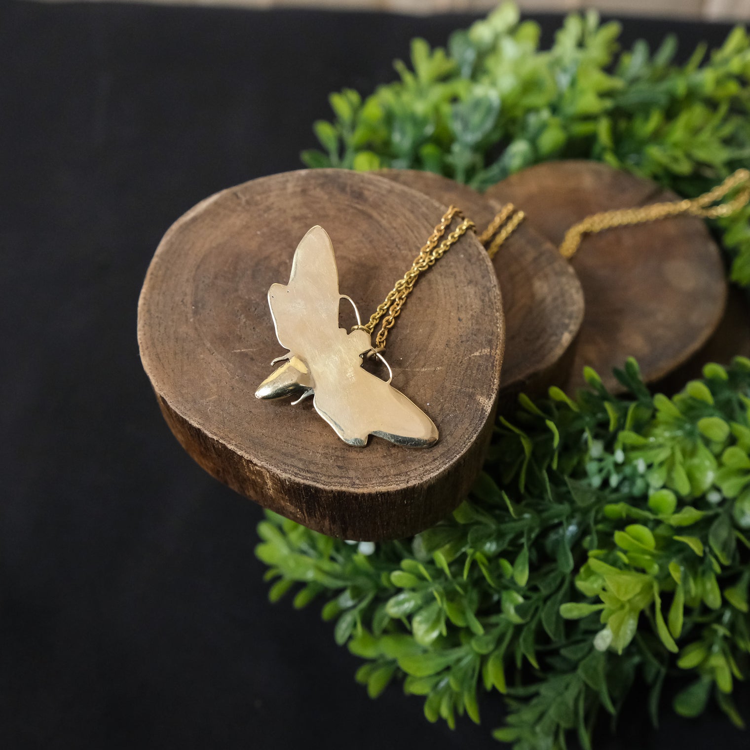 Boho Butterfly Crystal Necklace