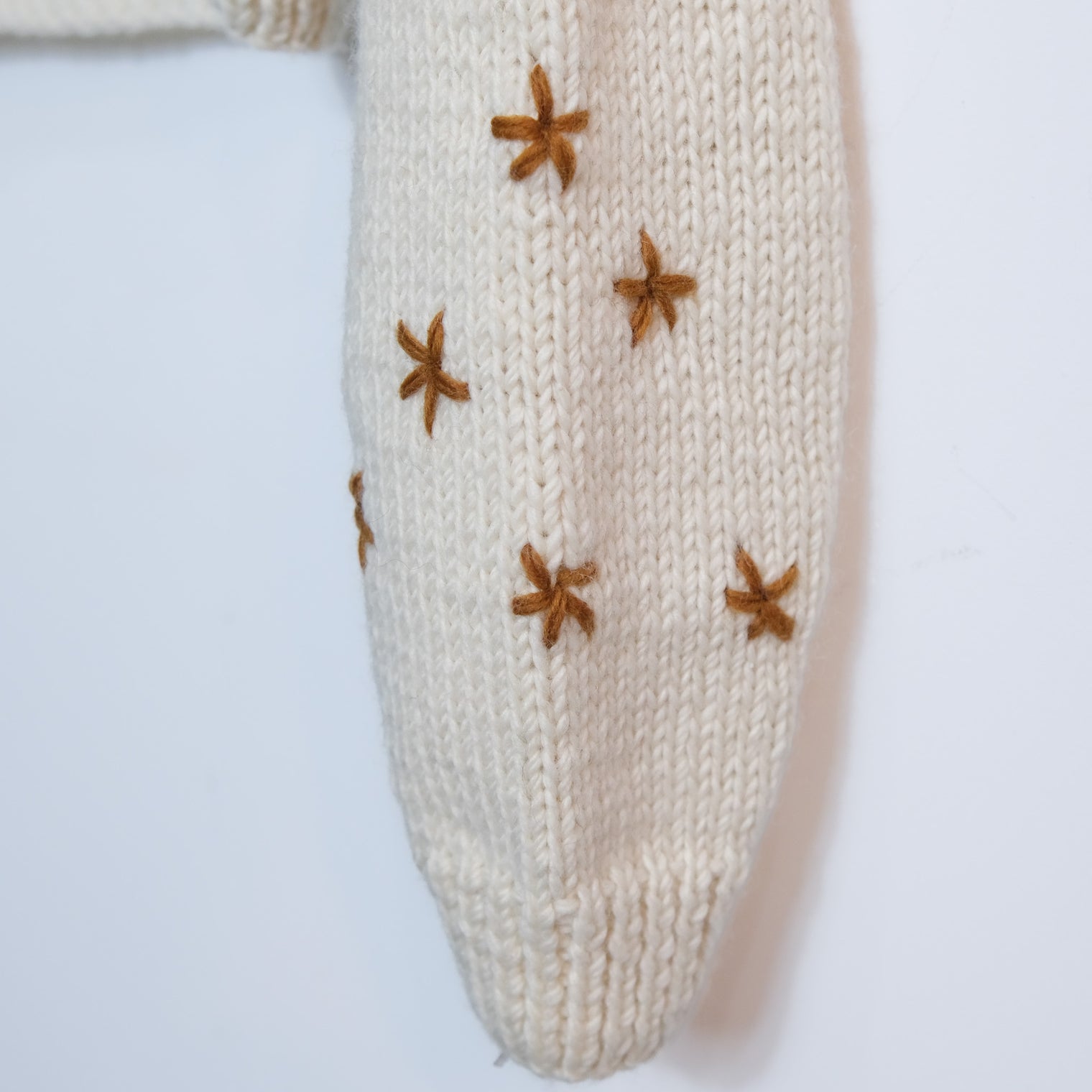 Celestial Crescent Moon Knit Crop