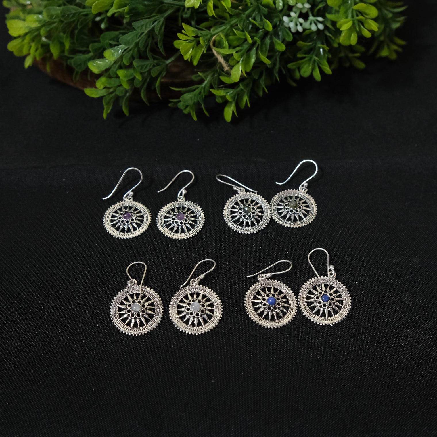 Handmade Boho Dangle Earrings