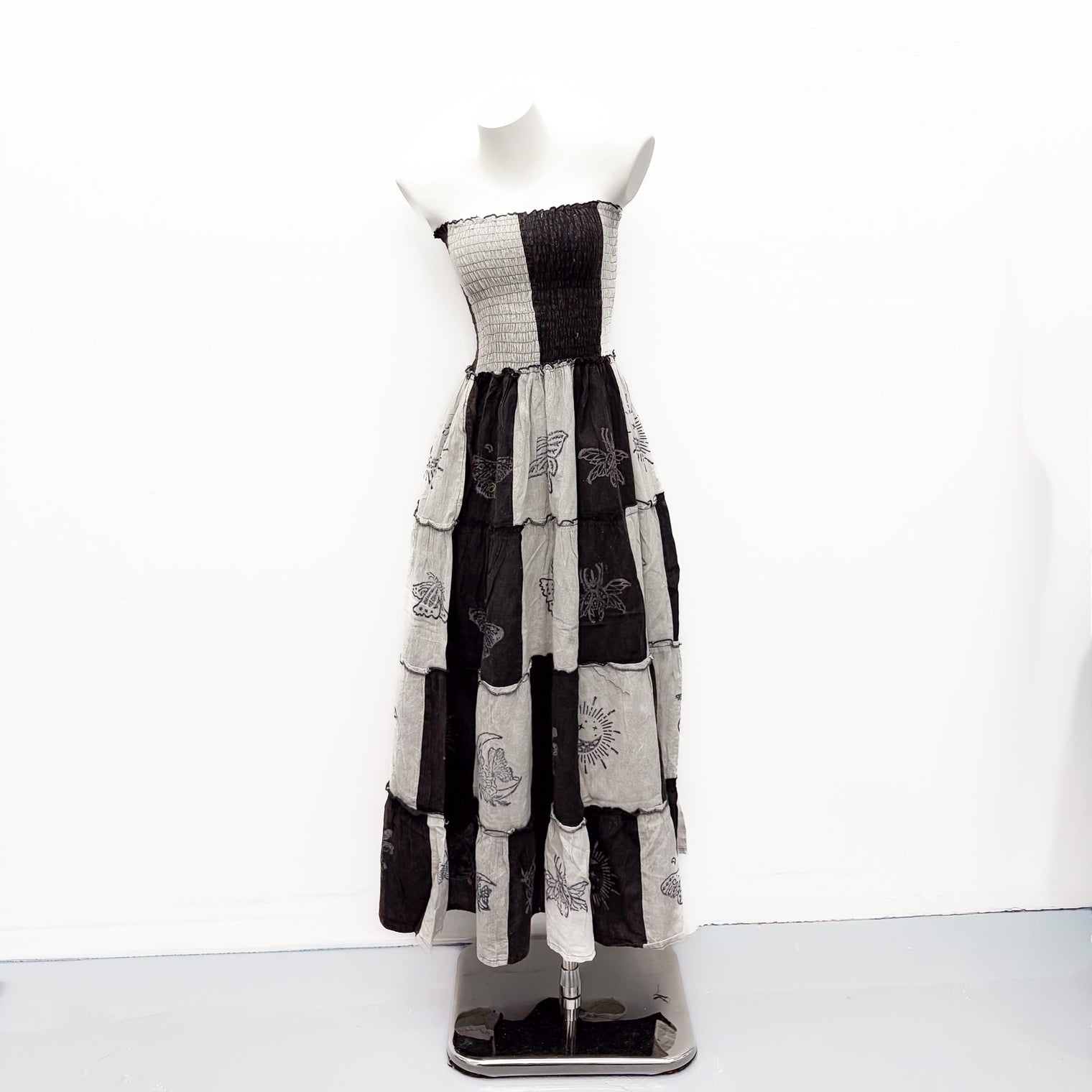 Boho Patchwork Multi Style Dress+ Skirt