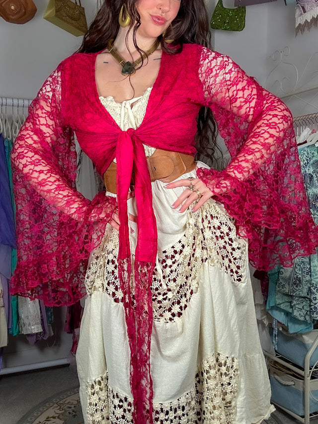 Mossy Dreams Lace Top