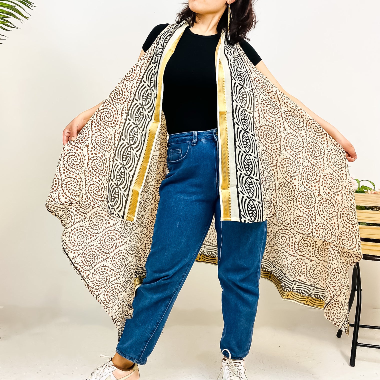 Cotton Flowy Cardigan