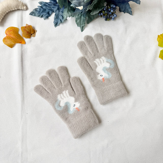 Kids Unicorn Winter Gloves