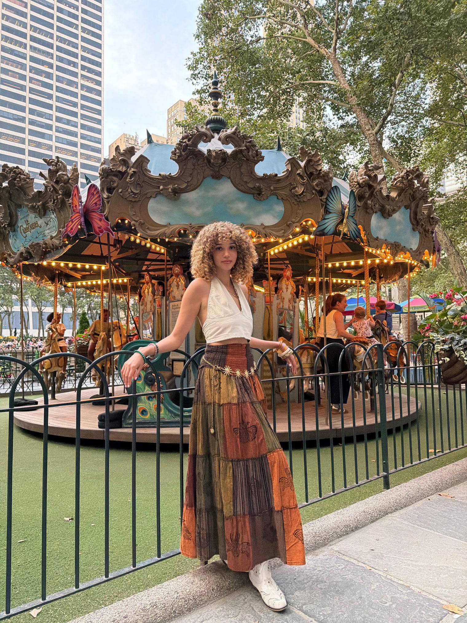 Boho Patchwork Multi Style Dress+ Skirt