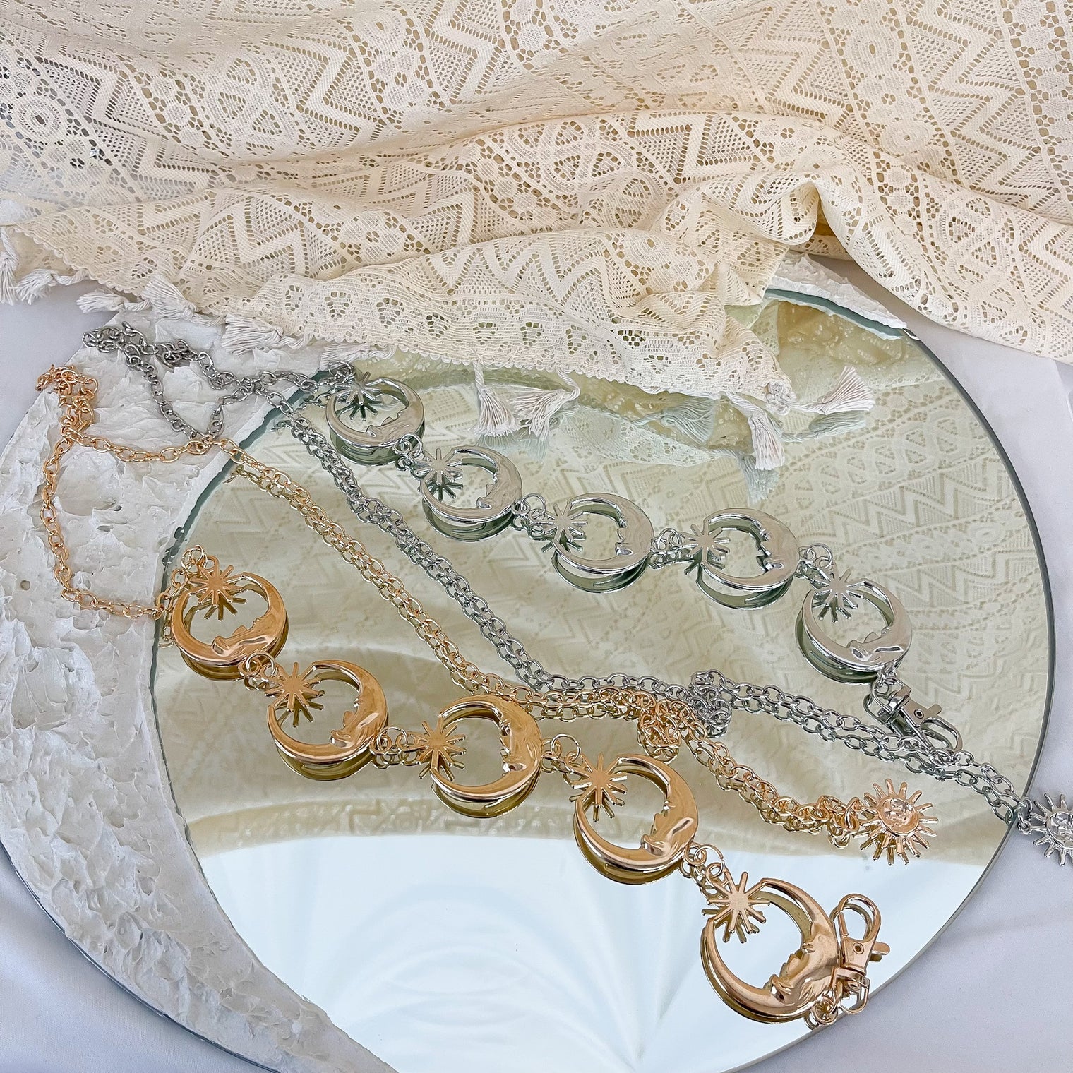 Wicca Whimsical Waist Chain Belt