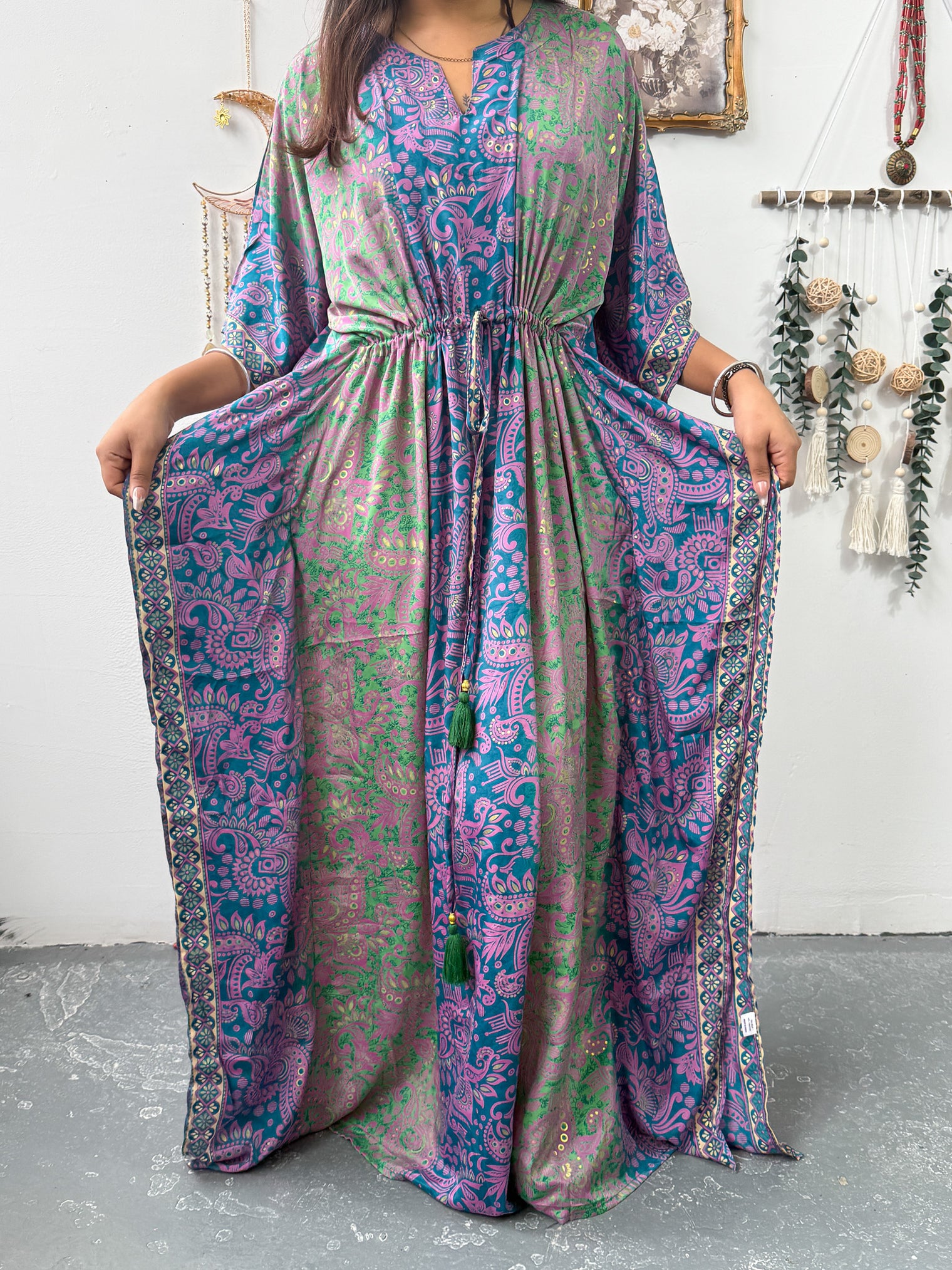 Boho Flowy Kaftan