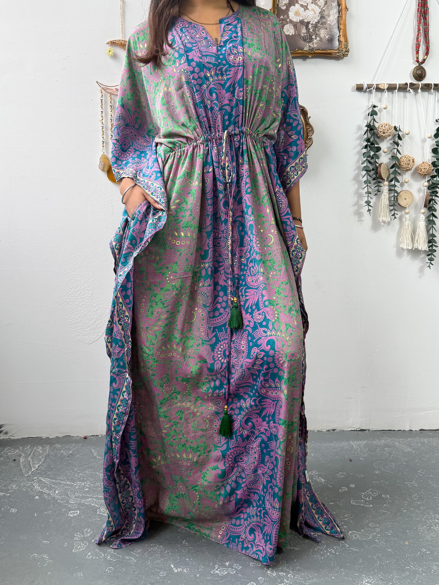 Boho Flowy Kaftan